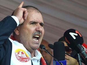  الأمين العام للاتحاد العام التونسي للشغل وهي أكبر منظمة نقابية عمالية في البلاد، نورالدين الطبوبي