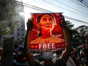 Myanmar’s junta has filed a new corruption charge against ousted leader Aung San Suu Kyi