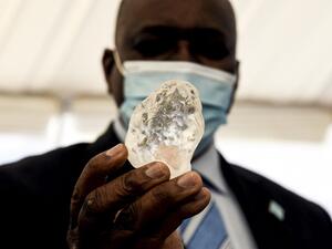 Debswana Diamond Company have not yet decided how to sell the rare gem