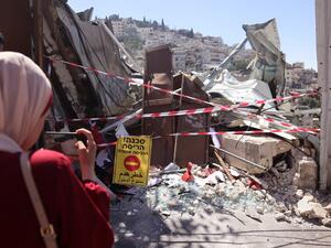 Silwan district is located East Jerusalem