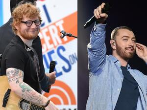 سام سميث وإيد شيران 