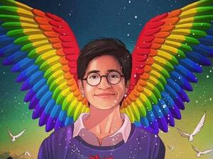 LGBT activist Sarah Hegazy.