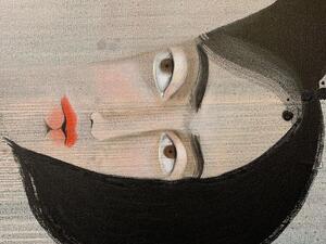 Backbend not quite human by Hayv Kahraman 