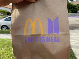 BTS McDonald's meal 