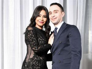 End of Divorce Rumors! Sherine Hugs Hubby Hossam Habib on His Birthday.. Pictures