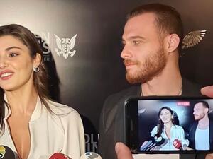 Kerem Bürsin bursin Hande Erçel ercel GAÜ Golden Wings Awards Dijital İçerik Ödülleri 2020 