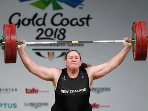 Belgian weightlifter Anna Vanbellinghen