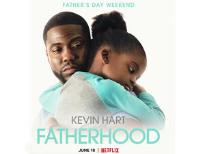 A touching relationship evolves between the father and daughter