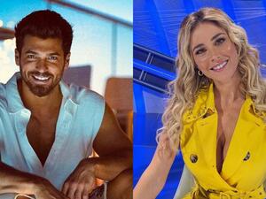 Can Yaman and Diletta Leotta trip vacation bikini Capri Island lake camo