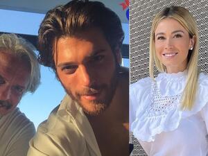 Wedding Near Can Yaman Father Güven Meets Diletta Leotta in Sicily
