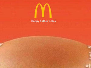 Mcdonald’s Father's Day advert. (Twitter) Father's Day is marked on June 21st.