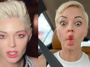 Rose McGowan has been feeling “deeply sad and very low”.