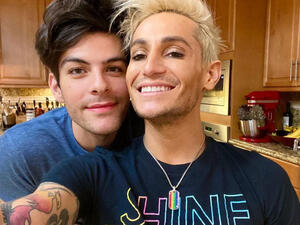 Frankie popped the question at at an immersive virtual reality (VR) experience