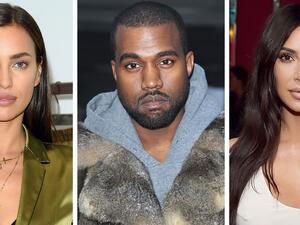 كيم كارداشيان وكانيه ويست وارينا شايك