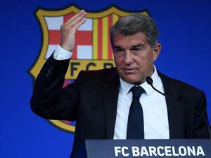 FC Barcelona President Joan Laporta (Photo: AFP)