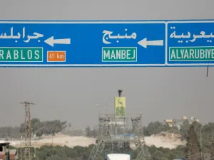 مدينة منبج شمال سوريا