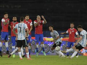 Messi scored a sublime free-kick against Chile in Argentina’s opening game of the Copa America (Photo: AFP)