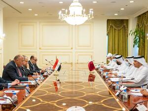 مباحثات مصرية قطرية في الدوحة