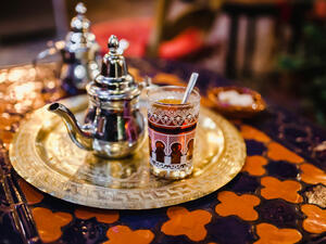 traditional Arabic tea cup