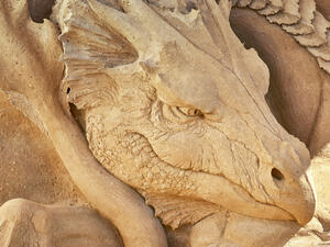 sculpture in the sand 