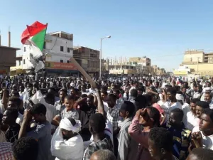 مظاهرة في السودان