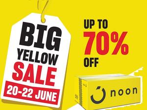 Noon.com Announces Big Yellow Sale With Up To 70 Percent Off