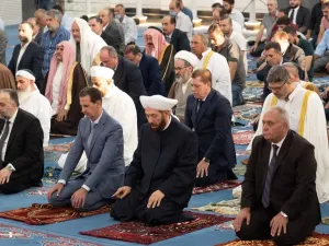 صلاة العيد في حمص