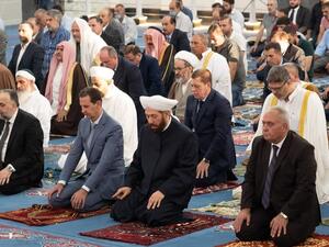 صلاة العيد في حمص