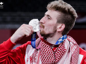 صالح الشرباتي (المصدر: اللجنة الأولمبية الأردنية)