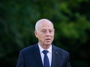  الرئيس التونسي قيس سعيد