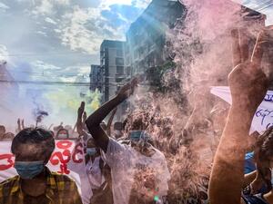 raids by Myanmar junta forces leave dozens killed