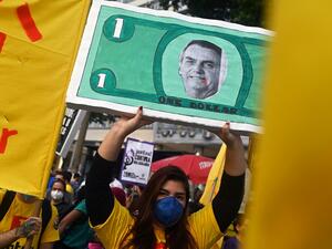 Brazilian President Bolsonaro hospitalized on Wednesday.