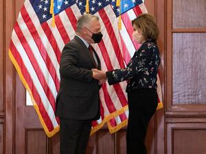 Jordan King visited the White House on 19th July to meet US president Biden.