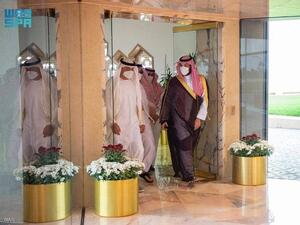 محمد بن سلمان برفقة محمد بن زايد