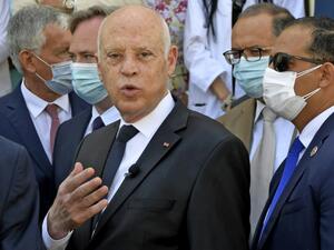 Tunisia's President Kais Saied 