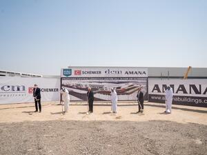 "دي بي شينكر" تضع حجر الأساس لمنشأتها الثالثة في المنطقة اللوجستية بدبي الجنوب