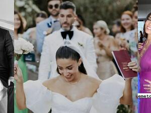 Demet Özdemir and Oğuzhan Koç Steal the Spotlight at Zeynep Bastık and Tolga Akış Wedding