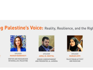 There’s A Feeling Things Are Changing, Palestinian Activisit Tells QF’s Education City Speaker Series