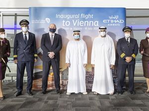 Etihad Launches 65th Destination  With First Flight To Vienna