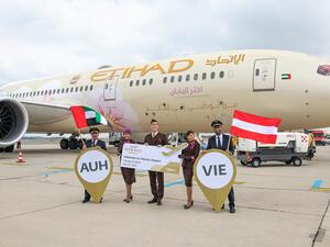 Etihad Launches 65th Destination  With First Flight To Vienna