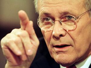 Former Defense Secretary Donald Rumsfeld