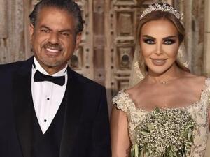 Rola Saad STUNS at Her Wedding.. And Her Palestinian 'Silver Fox' Groom Steals the Spotlight (Pictures)