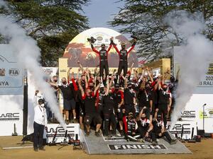 Gazoo Racing Achieves Another Spectacular One-two Finish At Safari Rally Kenya