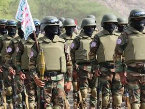 مقاتلون من جماعة أنصر الله