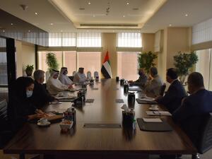 His Excellency Obaid Al Tayer Meets Ferid Belhaj, World Bank Vice President for Mena