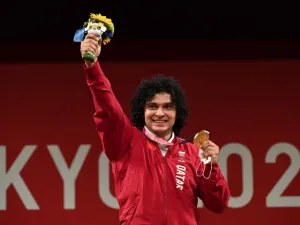 Qatar's Fares Ibrahim Elbakh (Photo: AFP)