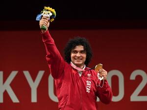 Qatar's Fares Ibrahim Elbakh (Photo: AFP)