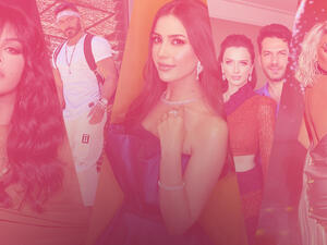 Maya Diab Falling & Ahlam Gets Hit on