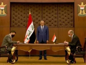 توقيع عقود بين العراق ولبنان