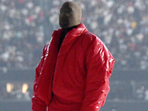 Kanye West's crying occurred while performing "Love Unconditionally"